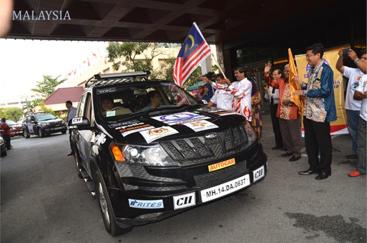 Malaysia put out the red carpet for the ASEAN Car Rally. 